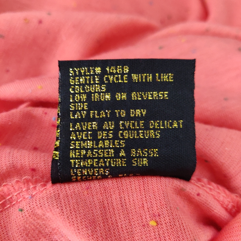 QED London Pink T-Shirt Minidress with Pockets Small - Picture 10 of 10